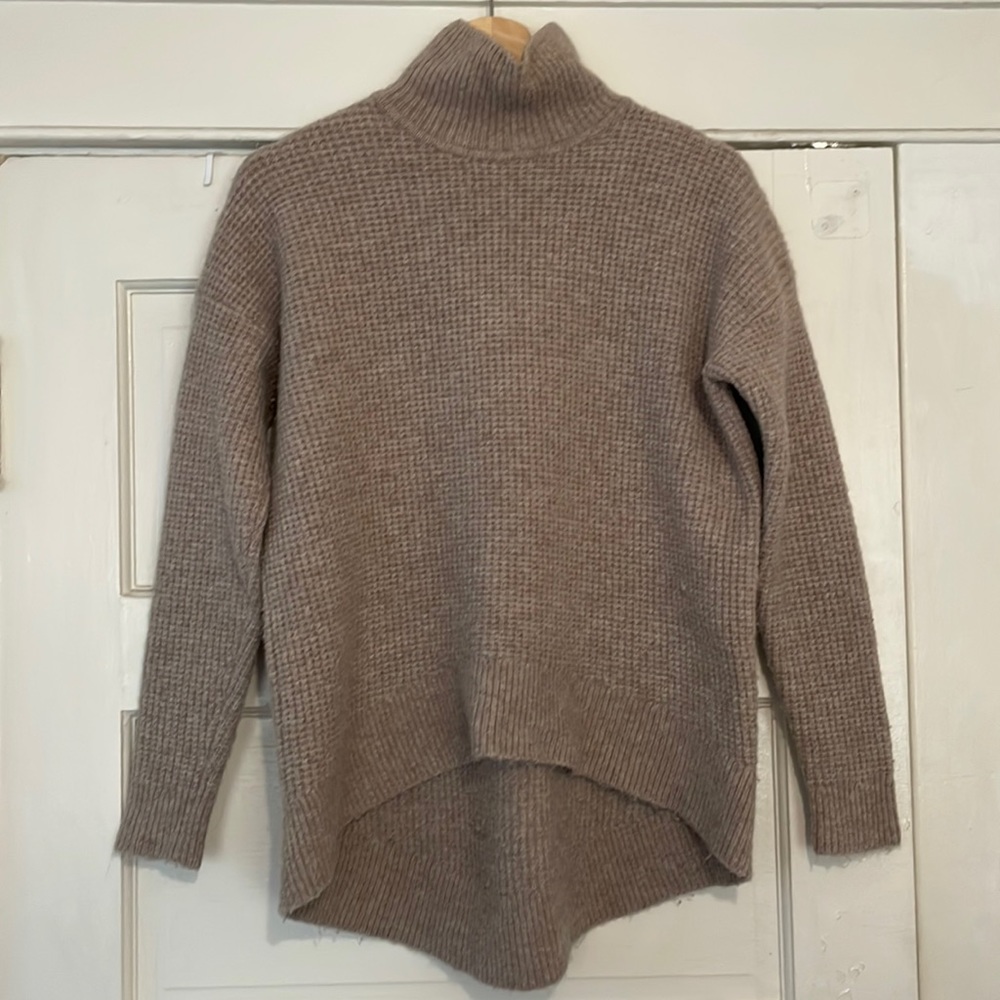 Madewell Waffle Turtleneck Sweater
